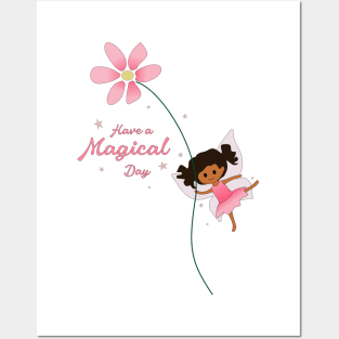 Have a Magical Day - Cute Fairy Posters and Art